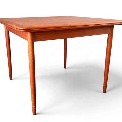 Attributed to Poul Hundevad For Illums Bolighus, Danish Modern Teak Dining Table
