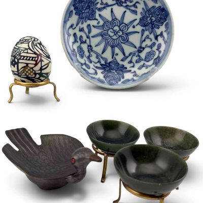 Grouping Of Asian Collectibles & Porcelain