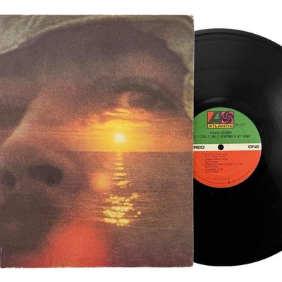 David Crosby, If I Could Only Remember My Name, Signed LP