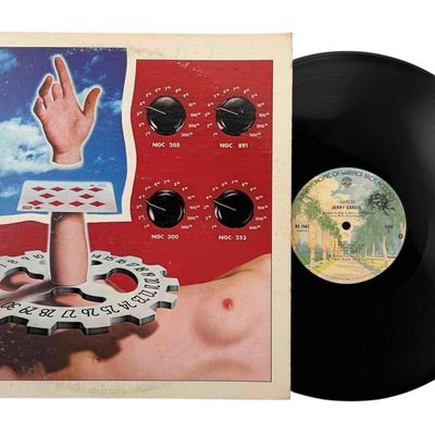 Jerry Garcia "Garcia" Signed LP, Garcia, Kreutzmann & Hunter