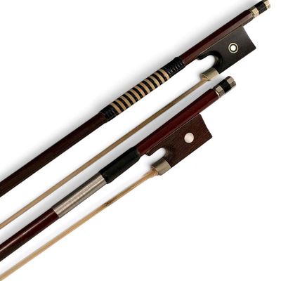 Two Unmarked Full-Size Violin Bows