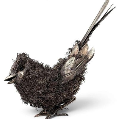Nava & Nencini Italian Sterling Silver Bird