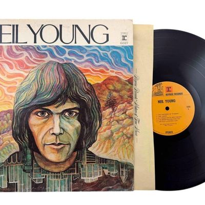 Neil Young, Autographed Self-Titled Debut LP