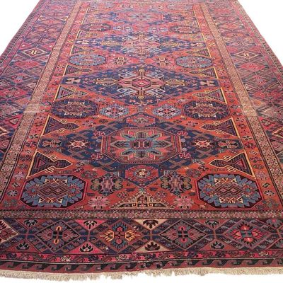 Large Older Flatweave Carpet