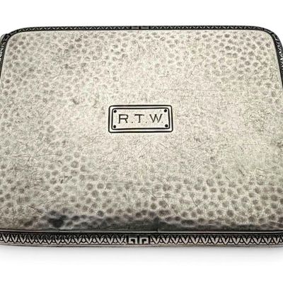 Art Deco Sterling Silver Cigarette Case