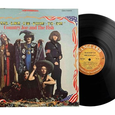 Country Joe and the Fish, I-Feel-Like-I'm-Fixin'-to-Die, Autographed LP