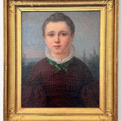 Caroline Swagers (French, 1808-1877), Portrait of a Boy, 1831, Oil On Canvas