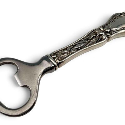 Art Nouveau Sterling Silver Bottle Opener