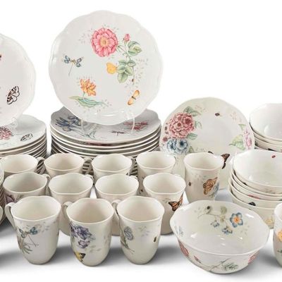 Lenox Butterfly Meadow China Service, 71 Pieces