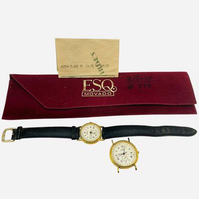 Sale Photo Thumbnail #217: Movado ESQ Wrist Watch