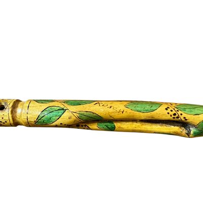 Sale Photo Thumbnail #40: Rainer Kuschel KUSCH Hand Carved Folk Art Walking Stick