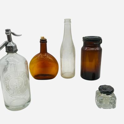 Sale Photo Thumbnail #196: Vintage Bottle Lot - Seltzer & More!