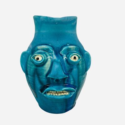 Sale Photo Thumbnail #134: Randy Tobias Turquoise Face Pitcher