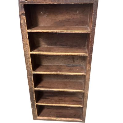 Sale Photo Thumbnail #136: Primitive Wall Cabinet Shelf