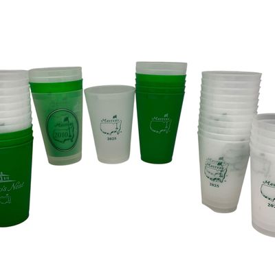 Sale Photo Thumbnail #129: 38 Masters Golf Tournament Plastic Cups