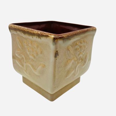 Sale Photo Thumbnail #286: 1951 Rookwood Pottery Floral Planter #6980