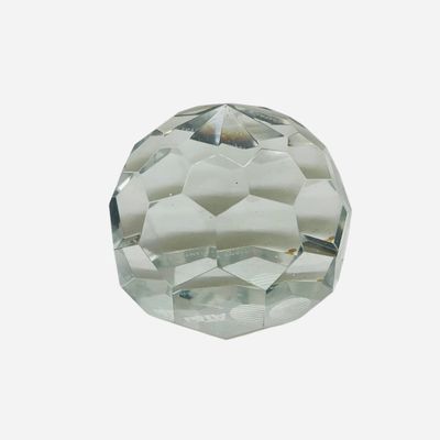 Sale Photo Thumbnail #161: AT&T Tiffany & Co Crystal Fauceted Paperweight