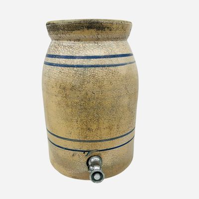 Sale Photo Thumbnail #93: Stoneware Pottery Water Cooler