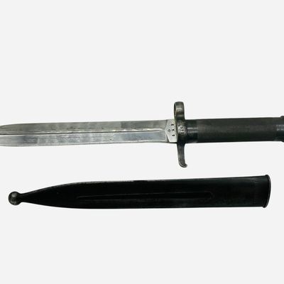Sale Photo Thumbnail #109: Carl Gustafs Swedish M96 Bayonet With Metal Scabbard