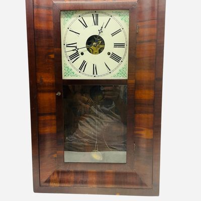 Sale Photo Thumbnail #181: Antique WM Gilbert Ogee Clock