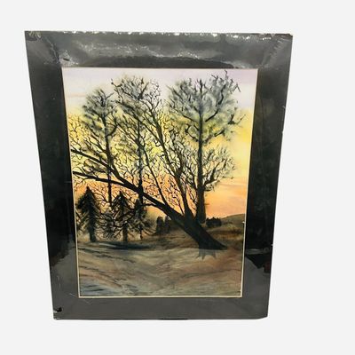 Sale Photo Thumbnail #79: David B Turner Sealed Watercolor Painting North Ga Artist
