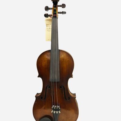Sale Photo Thumbnail #264: Mirecourt France Stradivarius Violin Copy - Early 20th Century