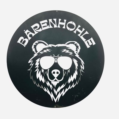 Sale Photo Thumbnail #171: New Metal German Barenhohle Sign