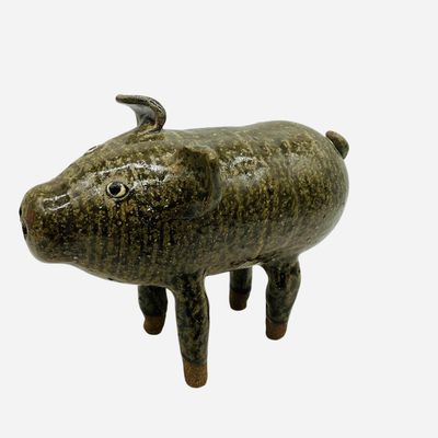 Sale Photo Thumbnail #29: Anita Meaders Pottery Pig