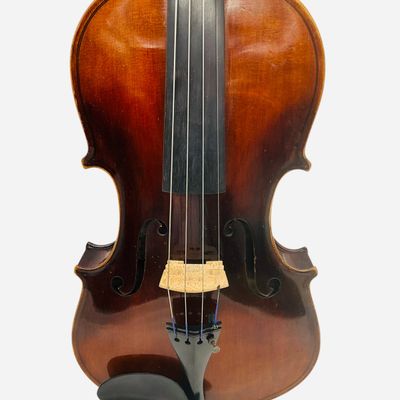 Sale Photo Thumbnail #266: German Stradivarius Violin Copy Made In 1900
