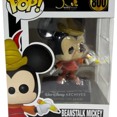 Sale Photo Thumbnail #66: Funko Pop! Walt Disney Archives Beanstalk Mickey vinyl figure #800, new in original box.