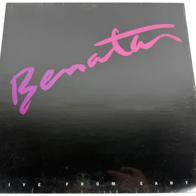 Sale Photo Thumbnail #149: Sealed vinyl LP copy of Pat Benatar's 1983 album "Live From Earth," featuring its original shrink wrap.