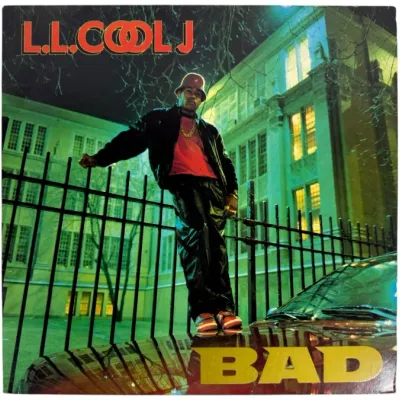 Sale Photo Thumbnail #148: LL Cool J "Bigger and Deffer" vinyl LP album, released by Def Jam Recordings in 1987. Shows light wear along the edges of the jacket cover.