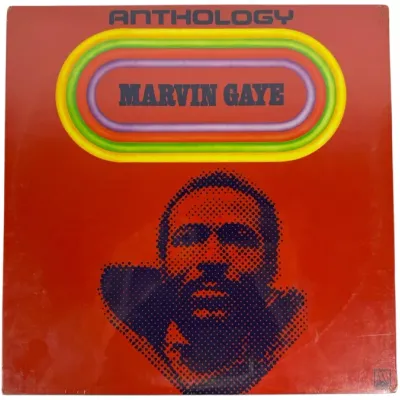Sale Photo Thumbnail #141: Marvin Gaye "Anthology" vinyl LP record album, released by Motown Records in 1974.