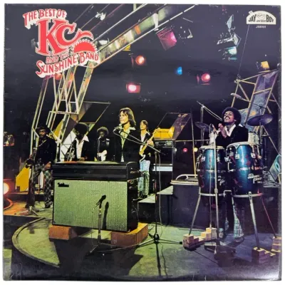 Sale Photo Thumbnail #127: Vinyl LP album, 'The Best of KC and the Sunshine Band,' released on the Jay Boy record label in 1977. Cover shows light edge wear.