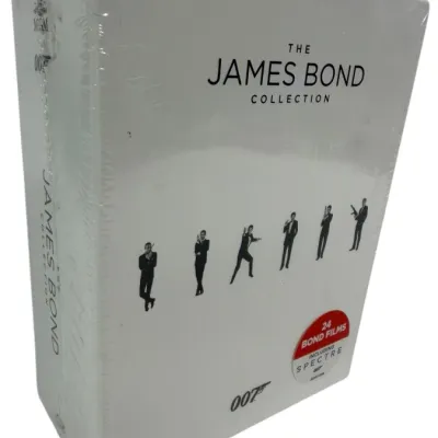 Sale Photo Thumbnail #197: Sealed box set of The James Bond Collection, featuring 24 films including Spectre.