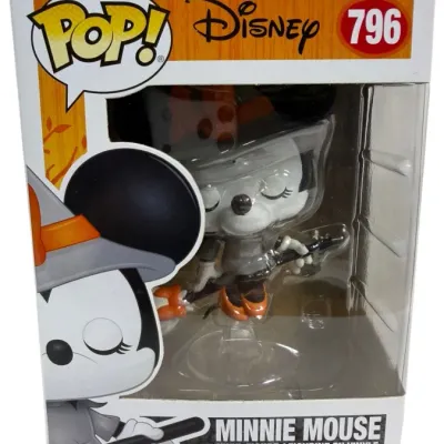 Sale Photo Thumbnail #72: Funko Pop! Disney Minnie Mouse witch vinyl figure #796 in original box.