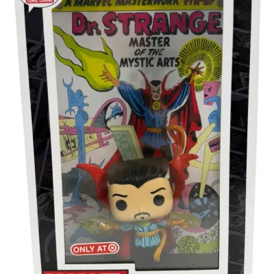 Sale Photo Thumbnail #95: Funko Pop! Comic Covers Doctor Strange #04 Target exclusive vinyl figure in original packaging.