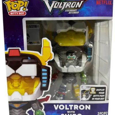 Sale Photo Thumbnail #78: Funko Bitty Pop! Bitty Bot Voltron with Shiro vinyl figure set, in original unopened packaging.