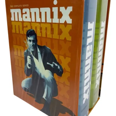 Sale Photo Thumbnail #193: Mannix: The Complete Series DVD box set, factory sealed in original plastic wrap.