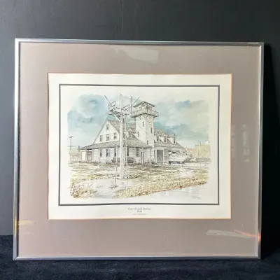 Coast Guard Station (1944) Print