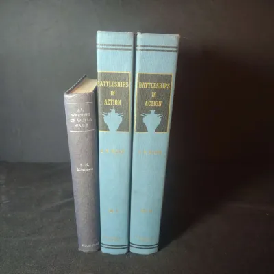 Battleships In Action Vol 1&2 And U.S. Warships Of WW2