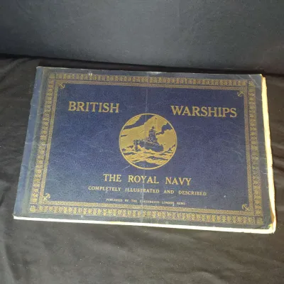 British Warships, The Royal Navy. 1940 Soft Cover 