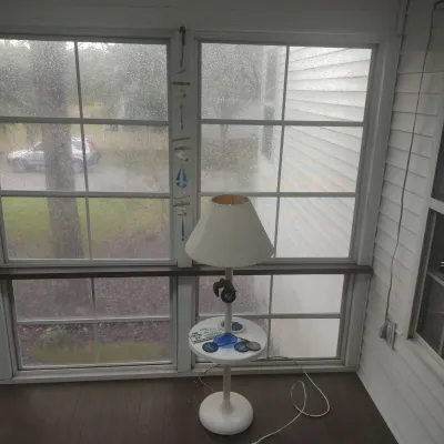 Floor Lamp With Table And More Decor