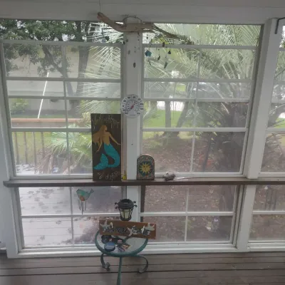 Tropical Sunroom Decor