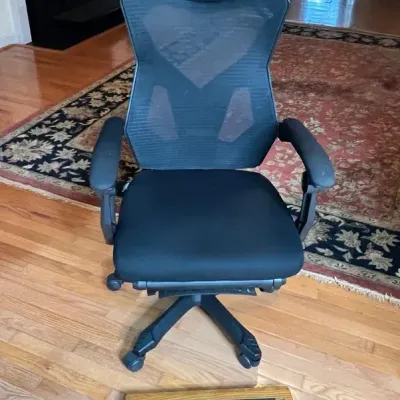 Office Gaming Chair & Foot Rest