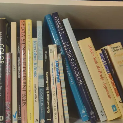 Books Of Bridge, Color And needlepoint 