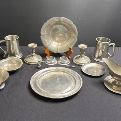 Decorative Pewter Collection 