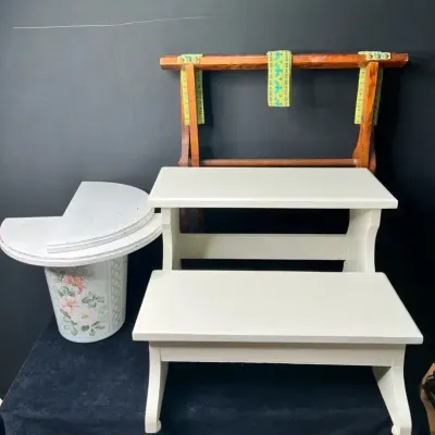 Bedside Ladder, Luggage Rack And More