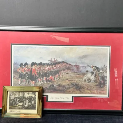 Print - Robert Gibb’s “Thin Red Line” + More