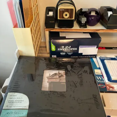 Even More Office Supplies And Shelving Unit